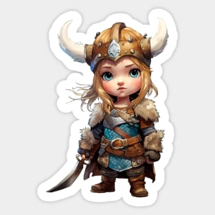 The Littlest Viking Sticker